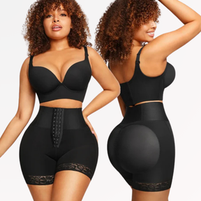 Hochtaillierte Formende Po Lift Shorts mit Bauchstütze